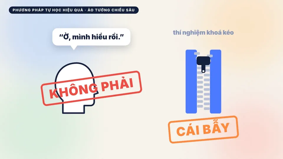 Cái bẫy của cảm giác đã hiểu